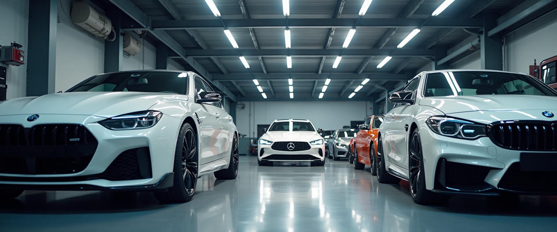 European and luxury vehicles serviced at Dayara Auto Engineers, including BMW and Mercedes-Benz